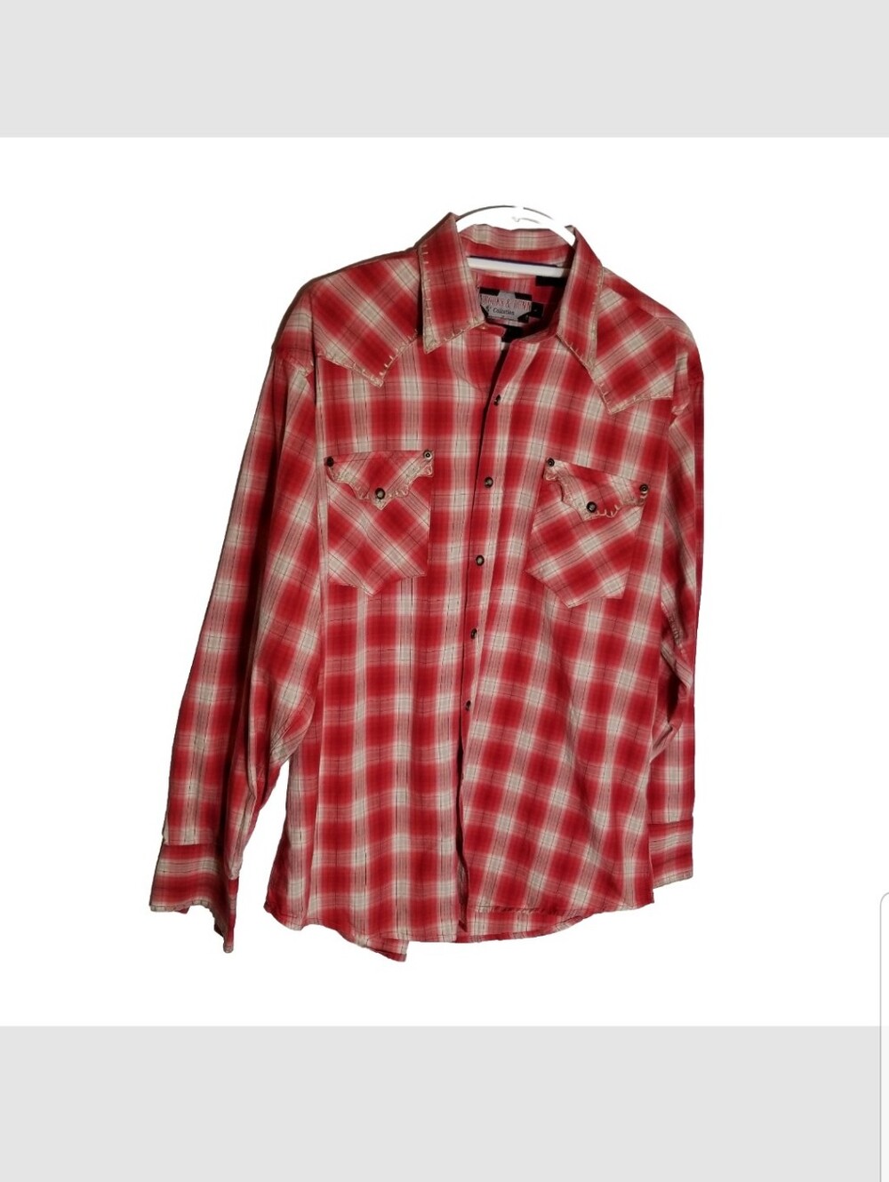 Brooks & Dunn Panhandle Slim Shirt Men's Large Rodeo Western Pearl Snap Cowboy